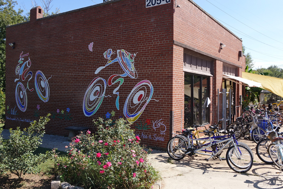 bicycles Greenville Daily Photo