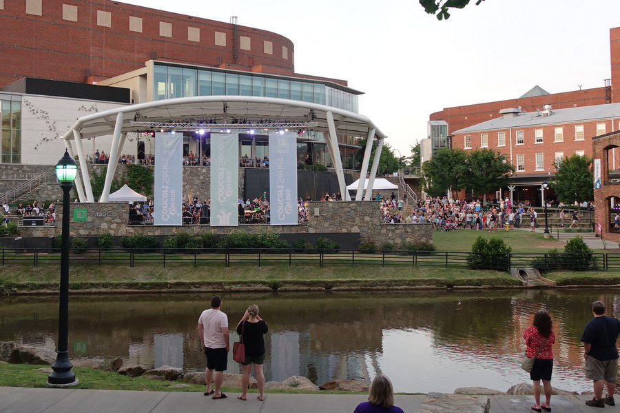 Peace Center Amphitheater Greenville Daily Photo